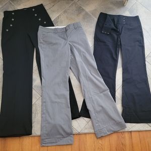 3 pair of Express dress pants